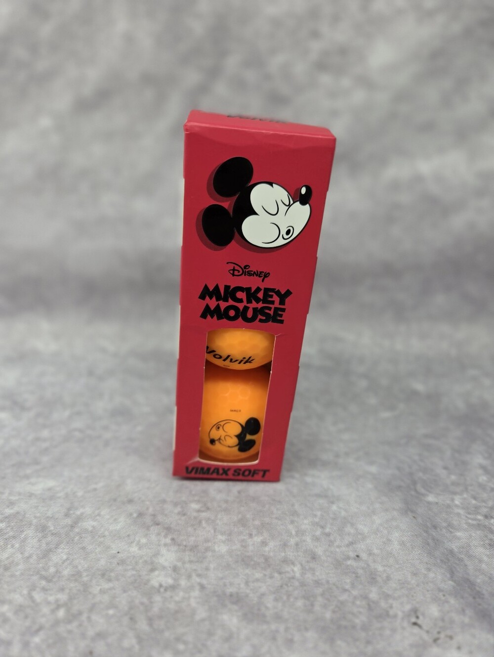 3 Pack Mickey Mouse  Volvik Golf Balls